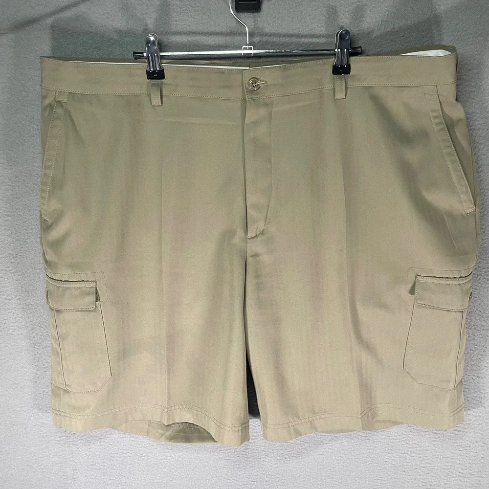 Mens Cargo Shorts Lot Size‎ 42 Island Republic Khaki Utility Hiking 2 Pair